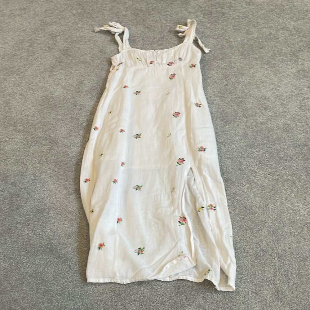 Bridgerton x Stradivarius Floral Dress